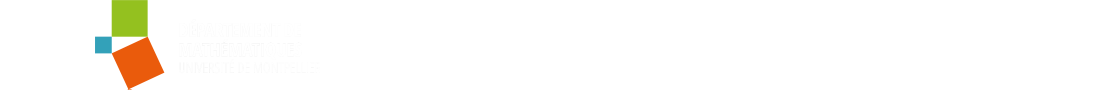 Département de mathématiques Logo